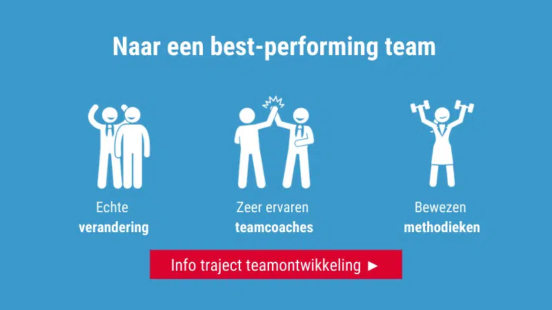teamontwikkelingstraject 'Naar een high-performing team'